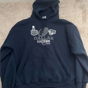 Dallas Haters Navy Blue Hoodie
